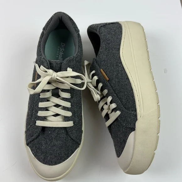 New Scholl’s grey wool sneakers platform